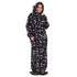 Snuggs Wearable Blanket Monk Black monster